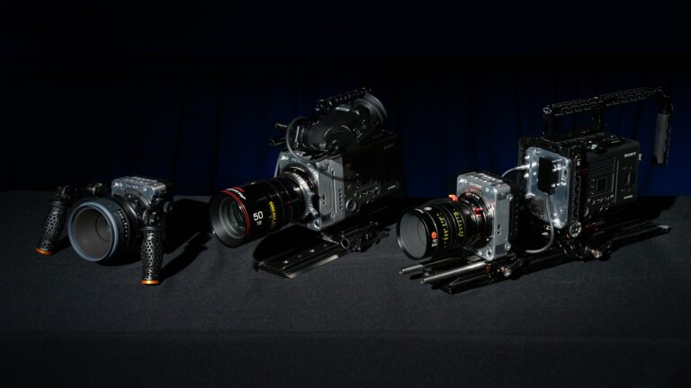 Sony RIALTO 65 prototype sensor blocks revealed alongside the VENICE 2 at the ASC First Look event